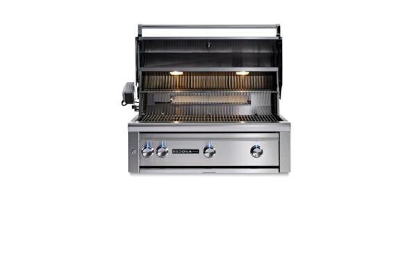36" Built In Sedona Grill w/ Rotisserie - 1 ProSear/2 SS Tube Burners.