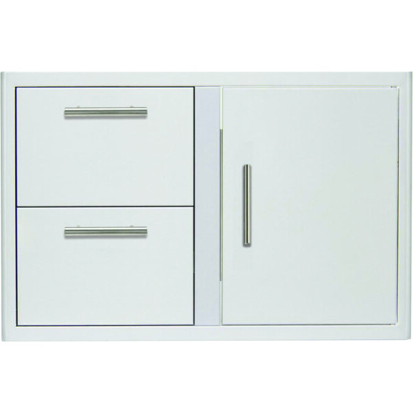 32-Inch SS Door & Double Drawer