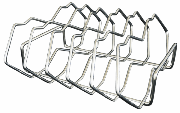 Rib Rack, 5-Slot, for XL, LG, JR, Round