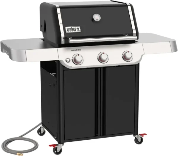 Weber - GENESIS E-315 Natural Gas Grill - Black - Image 10