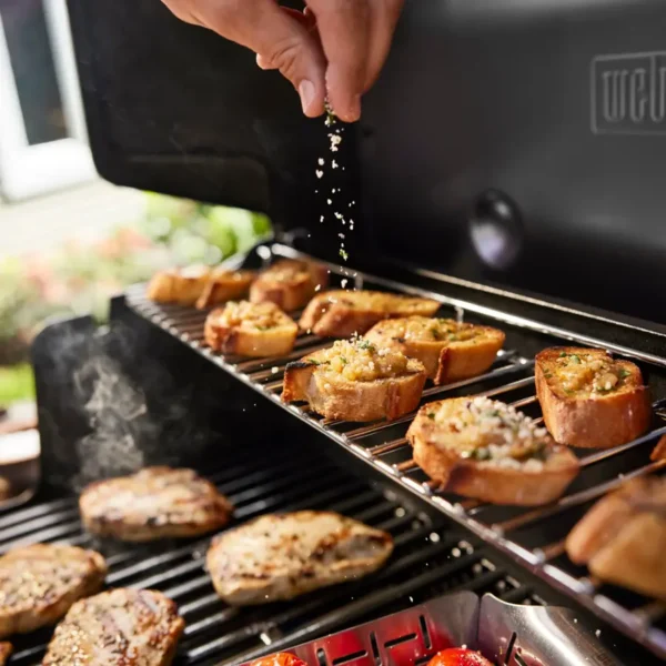 Weber - GENESIS E-315 Natural Gas Grill - Black - Image 7
